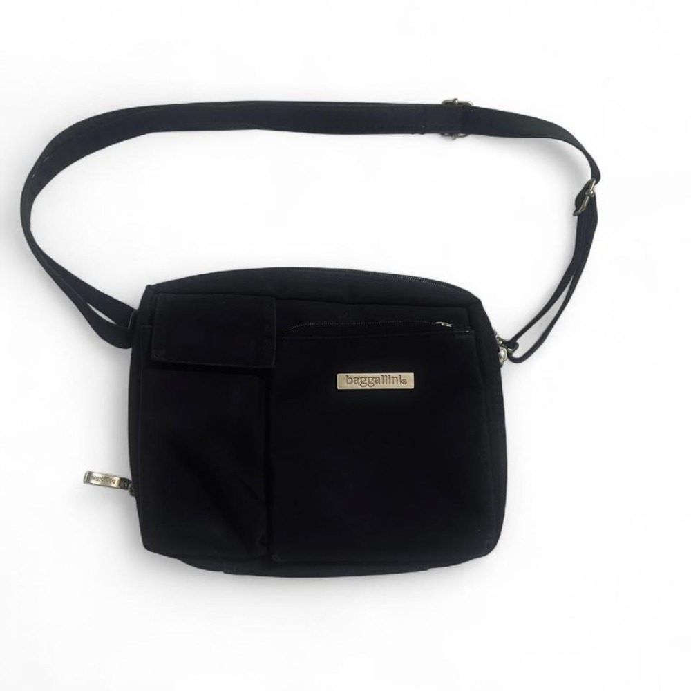 Black Baggallini Crossbody‎ bag adjustable strap EUC